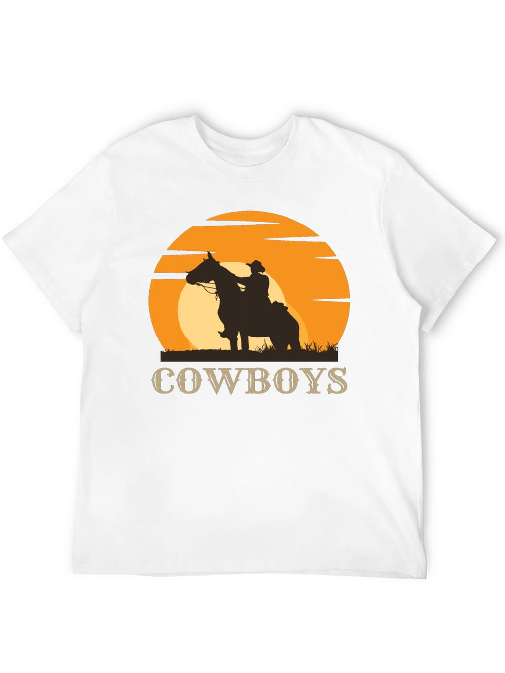 Cowboys Sunset Graphic Tee