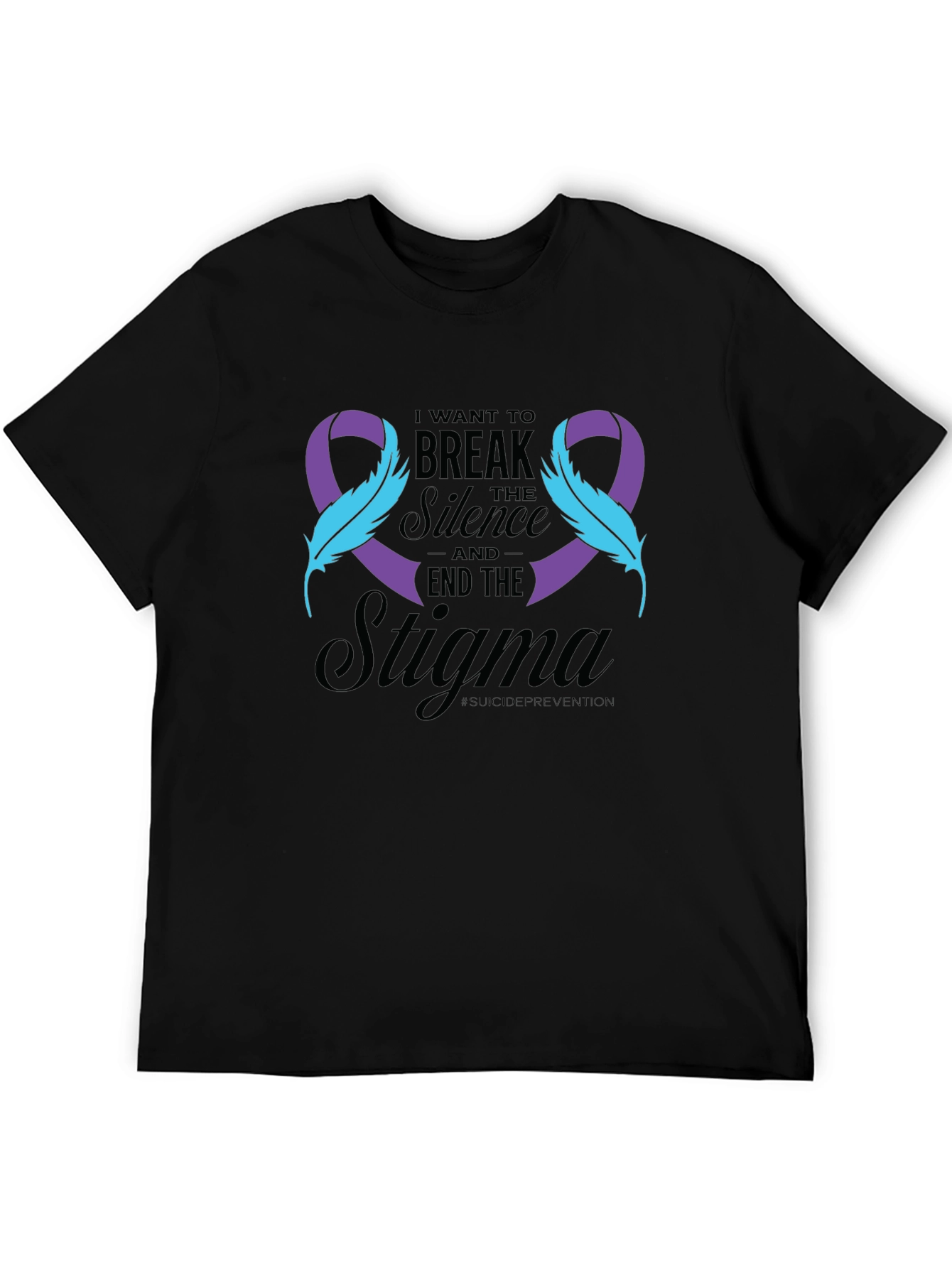 Break the Silence Suicide Awareness Ribbon Tee
