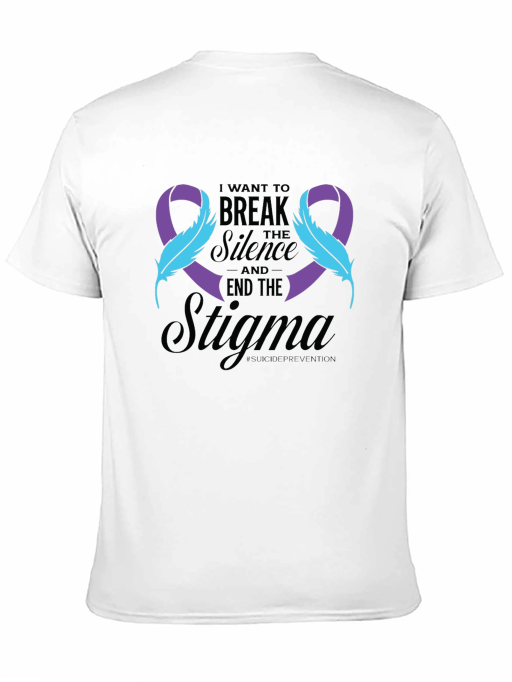 Break the Silence Suicide Awareness Ribbon Tee