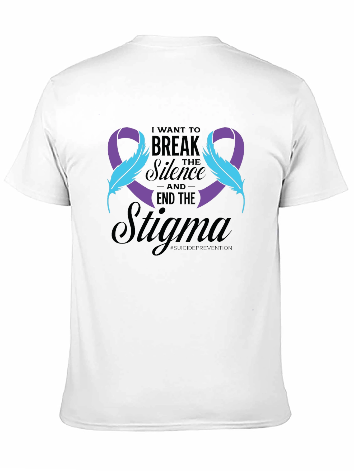 Break the Silence Suicide Awareness Ribbon Tee