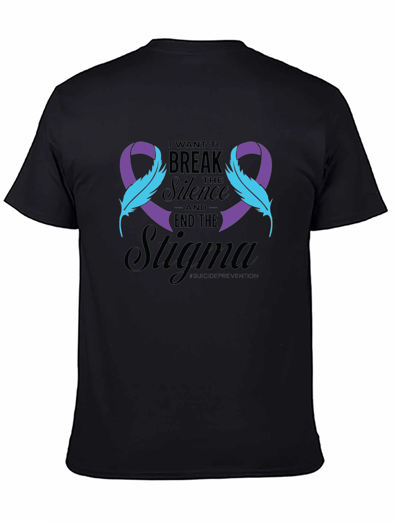 Break the Silence Suicide Awareness Ribbon Tee