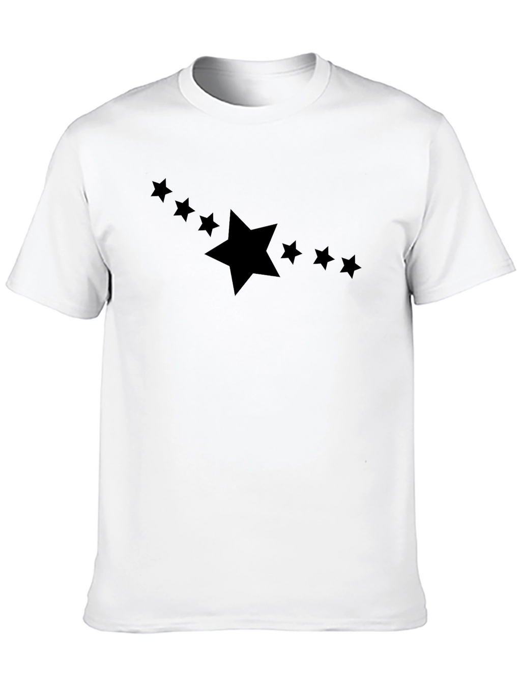 Black Starry Night Graphic Tee