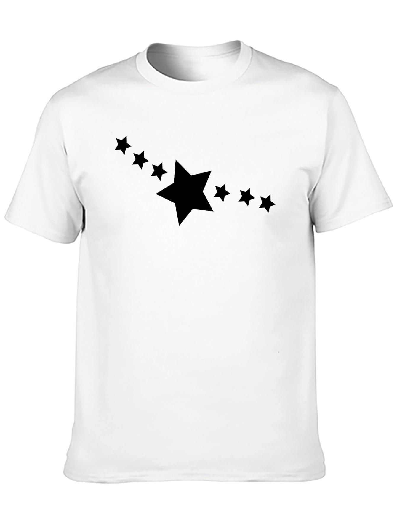 Black Starry Night Graphic Tee