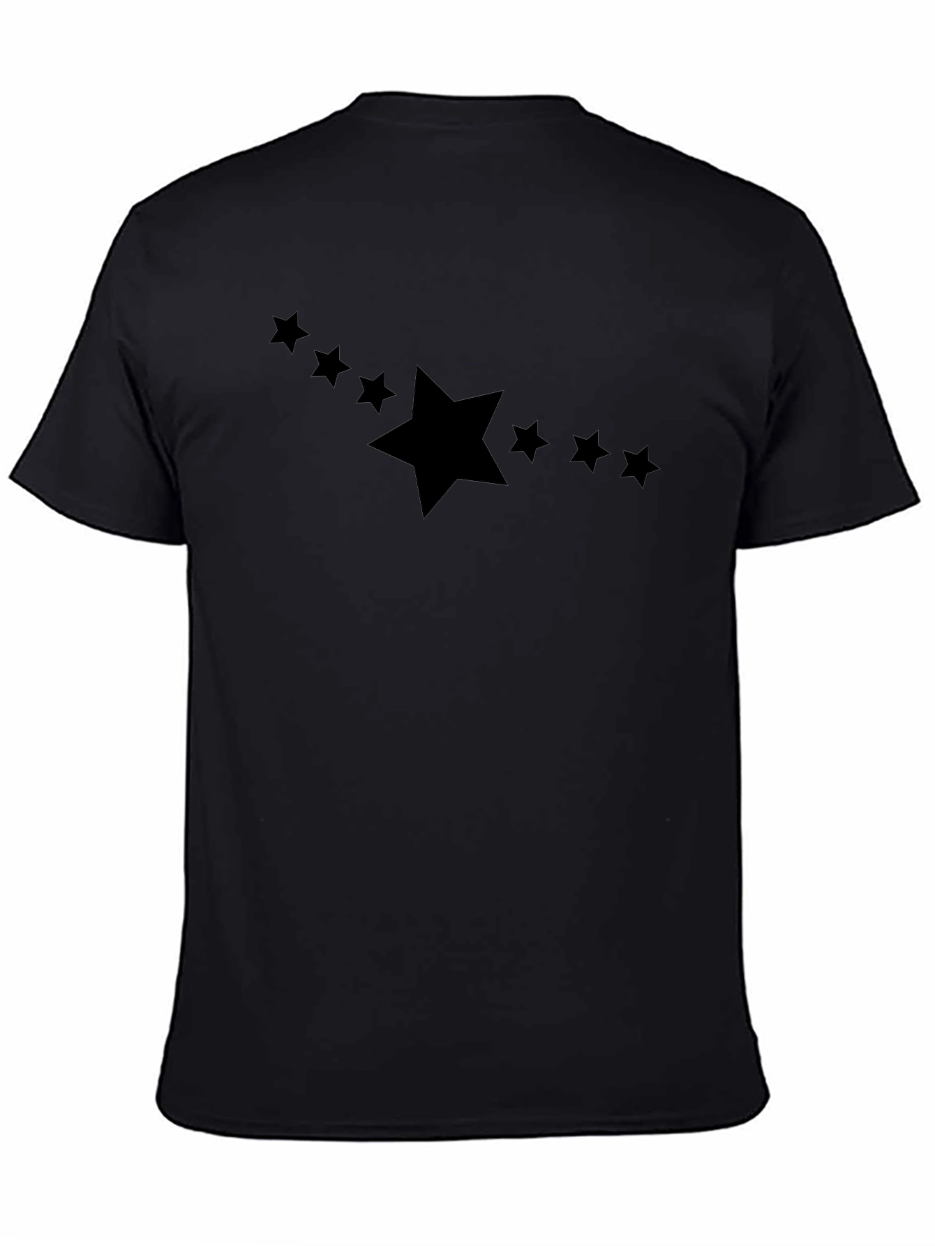 Black Starry Night Graphic Tee