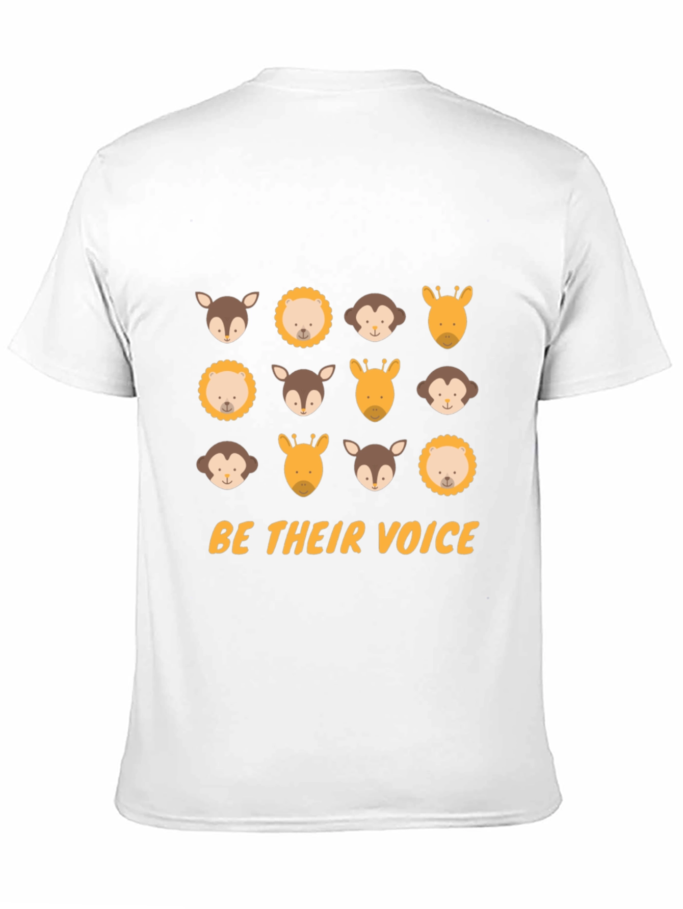 Animal Lover Tee - Be Their Voice Black T-Shirt