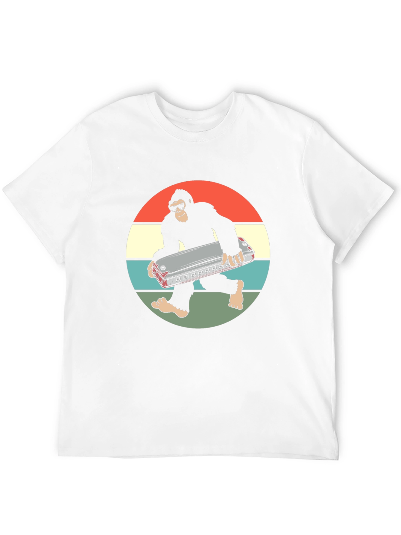 Sasquatch Harmonica T-Shirt