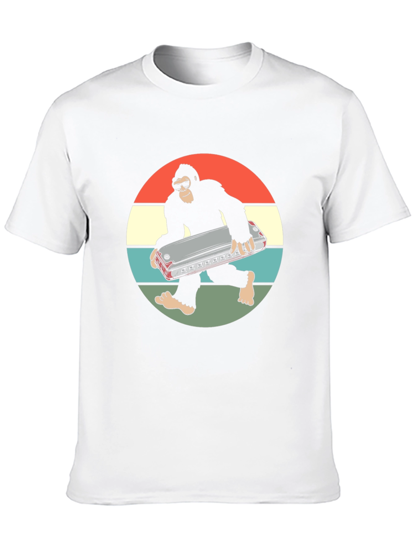 Sasquatch Harmonica T-Shirt