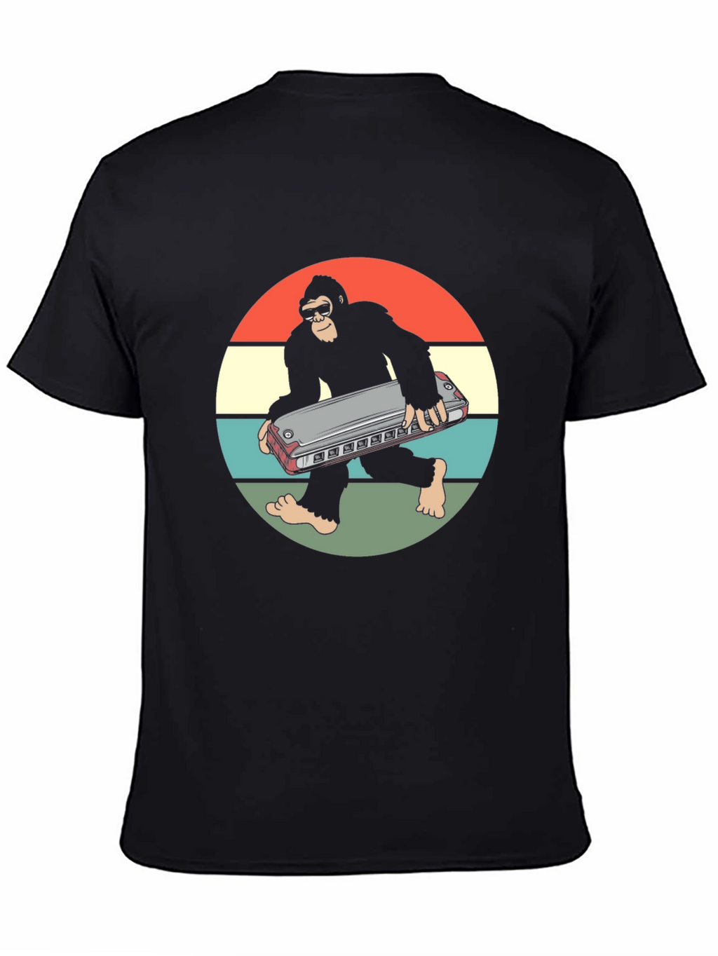 Sasquatch Harmonica T-Shirt