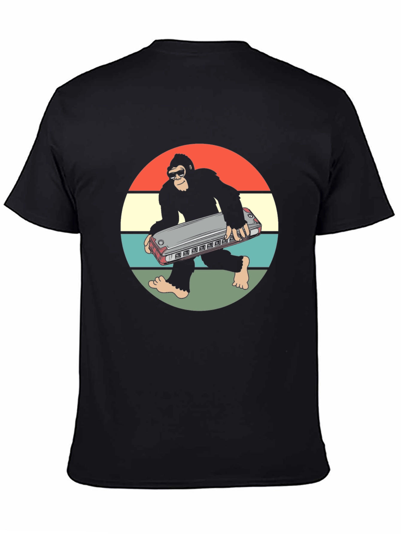 Sasquatch Harmonica T-Shirt