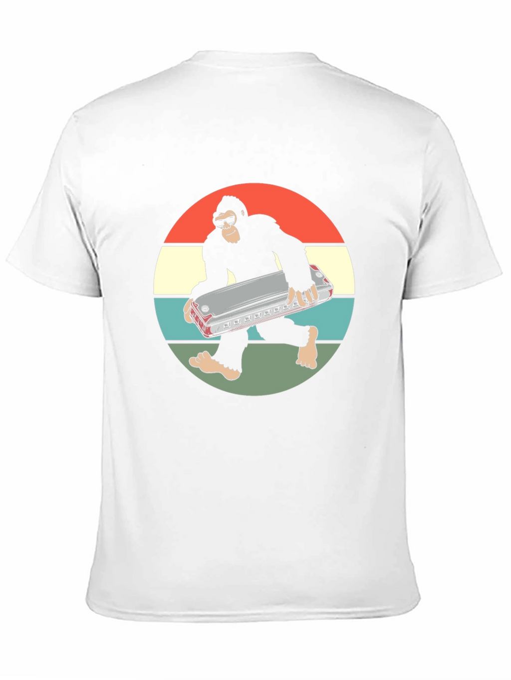 Sasquatch Harmonica T-Shirt