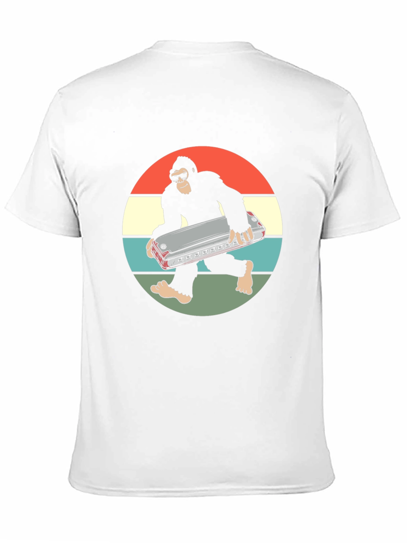 Sasquatch Harmonica T-Shirt