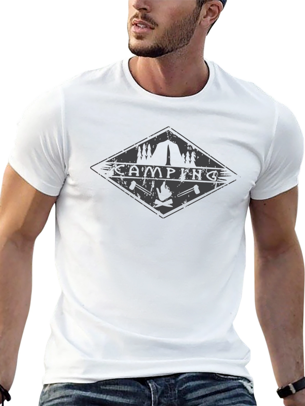 Camping Adventure Graphic Tee