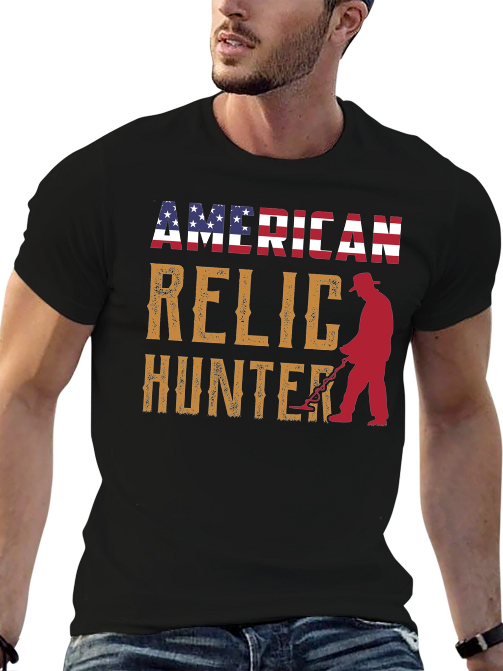 American Relic Hunter Graphic T-Shirt