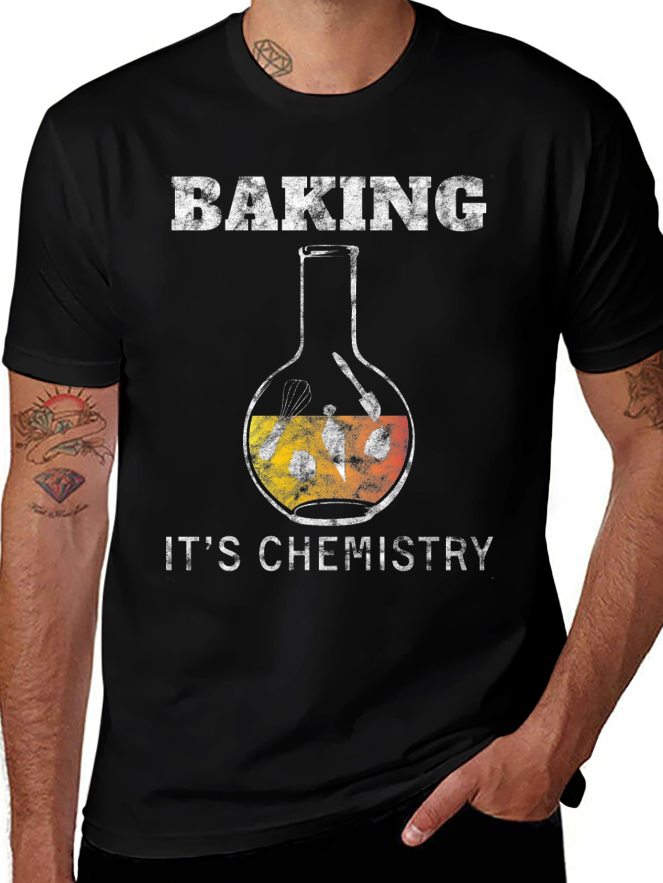 Baking is Chemistry T-Shirt - Funny Baker Shirt