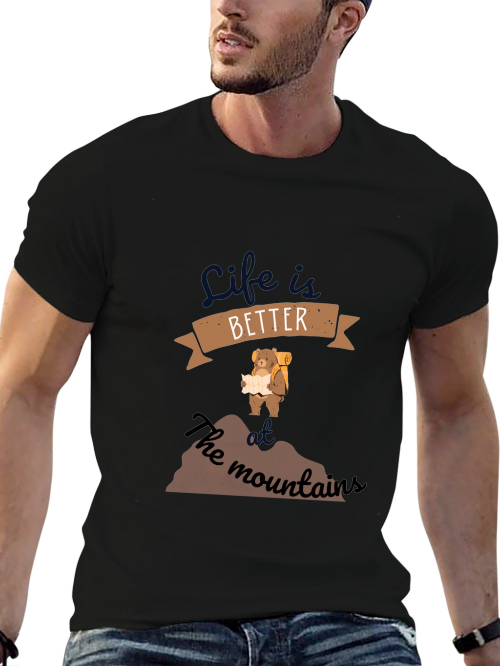 Life is Better on the Mountains T-Shirt