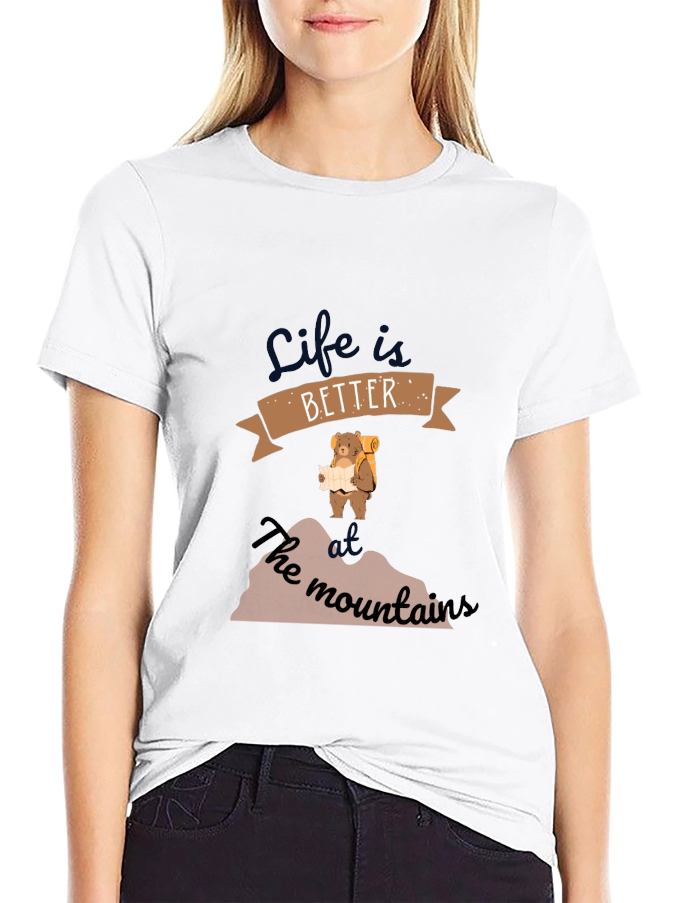 Life is Better on the Mountains T-Shirt