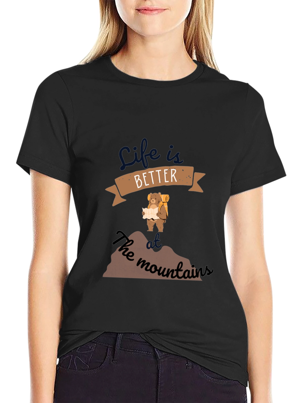 Life is Better on the Mountains T-Shirt
