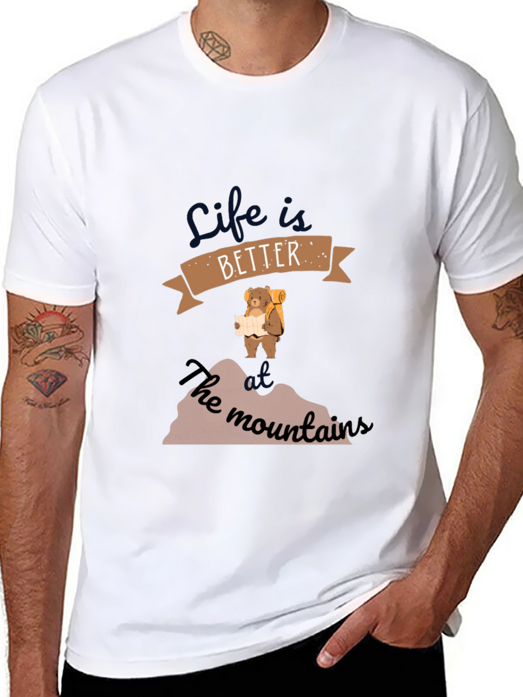 Life is Better on the Mountains T-Shirt