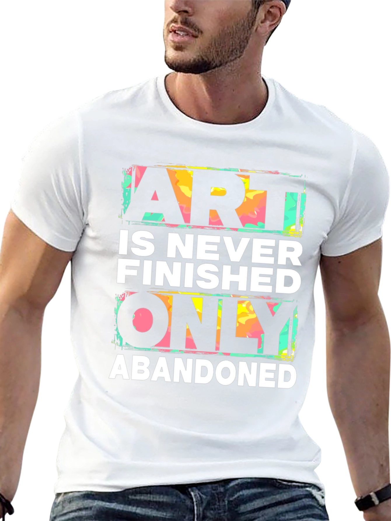 Art is Never Finished Tee