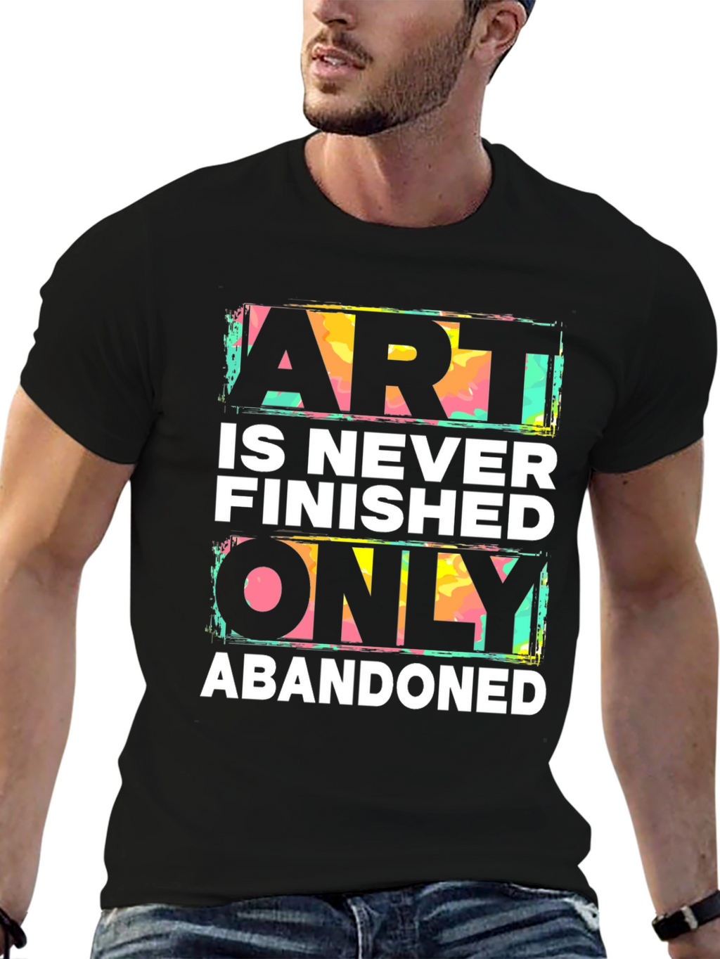 Art is Never Finished Tee