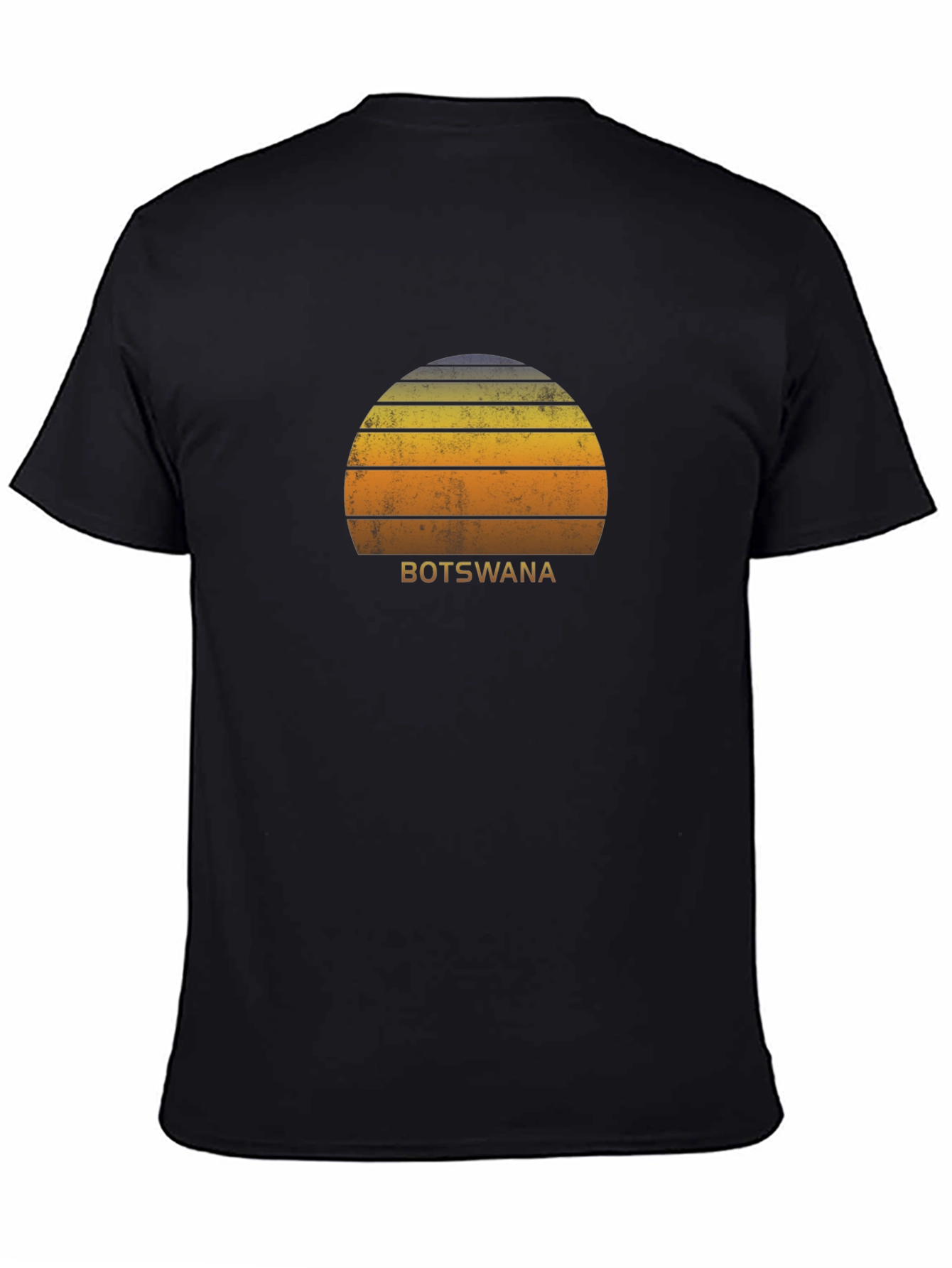 Vintage Botswana Sunset T-Shirt - Retro Graphic Tee