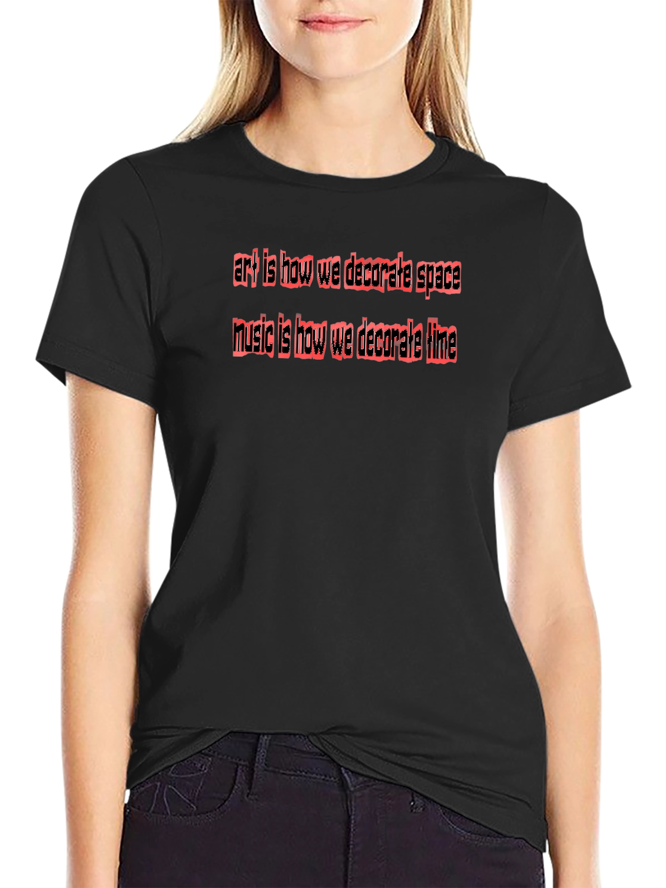 Art & Music Space-Time T-Shirt
