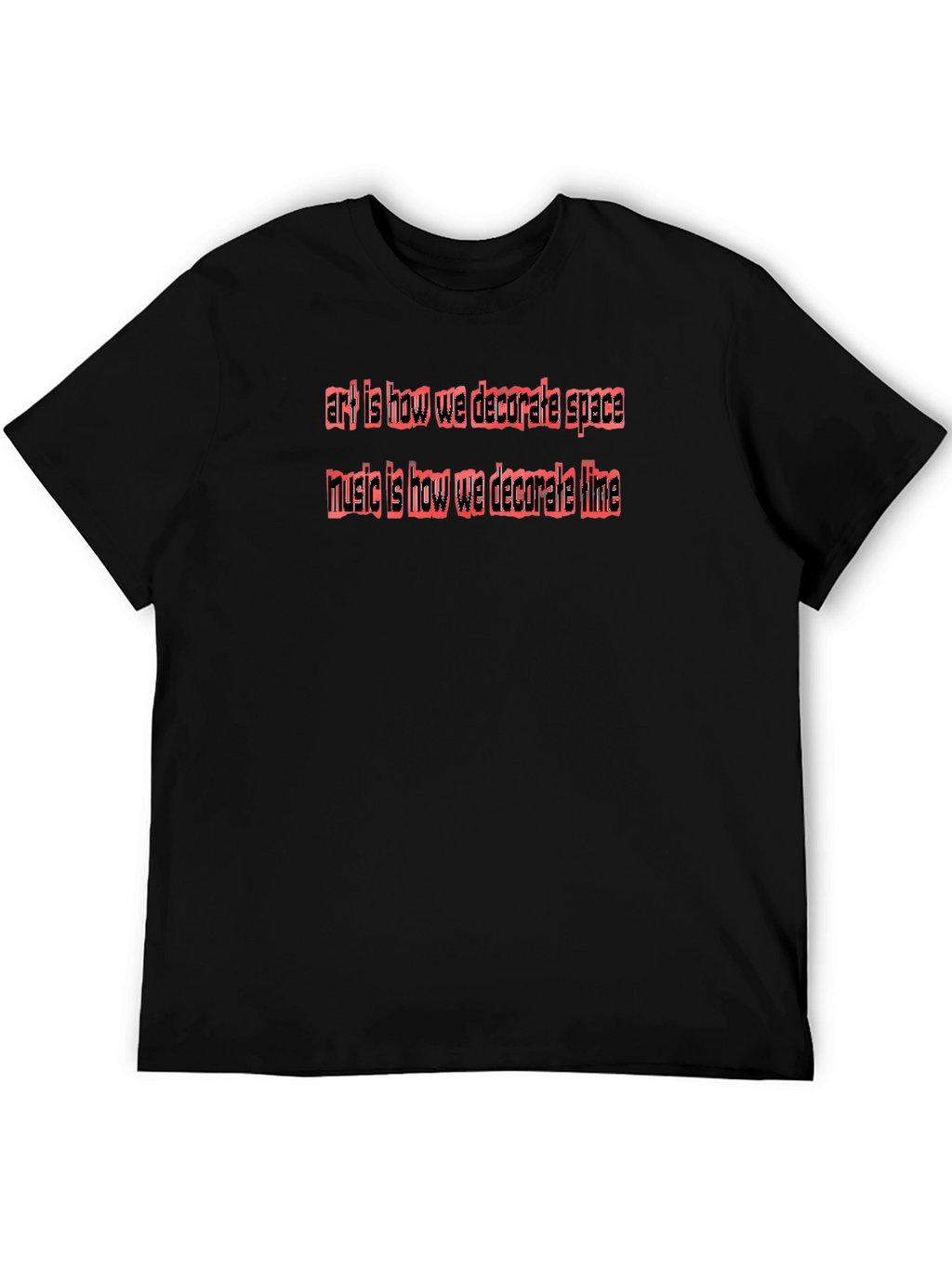 Art & Music Space-Time T-Shirt
