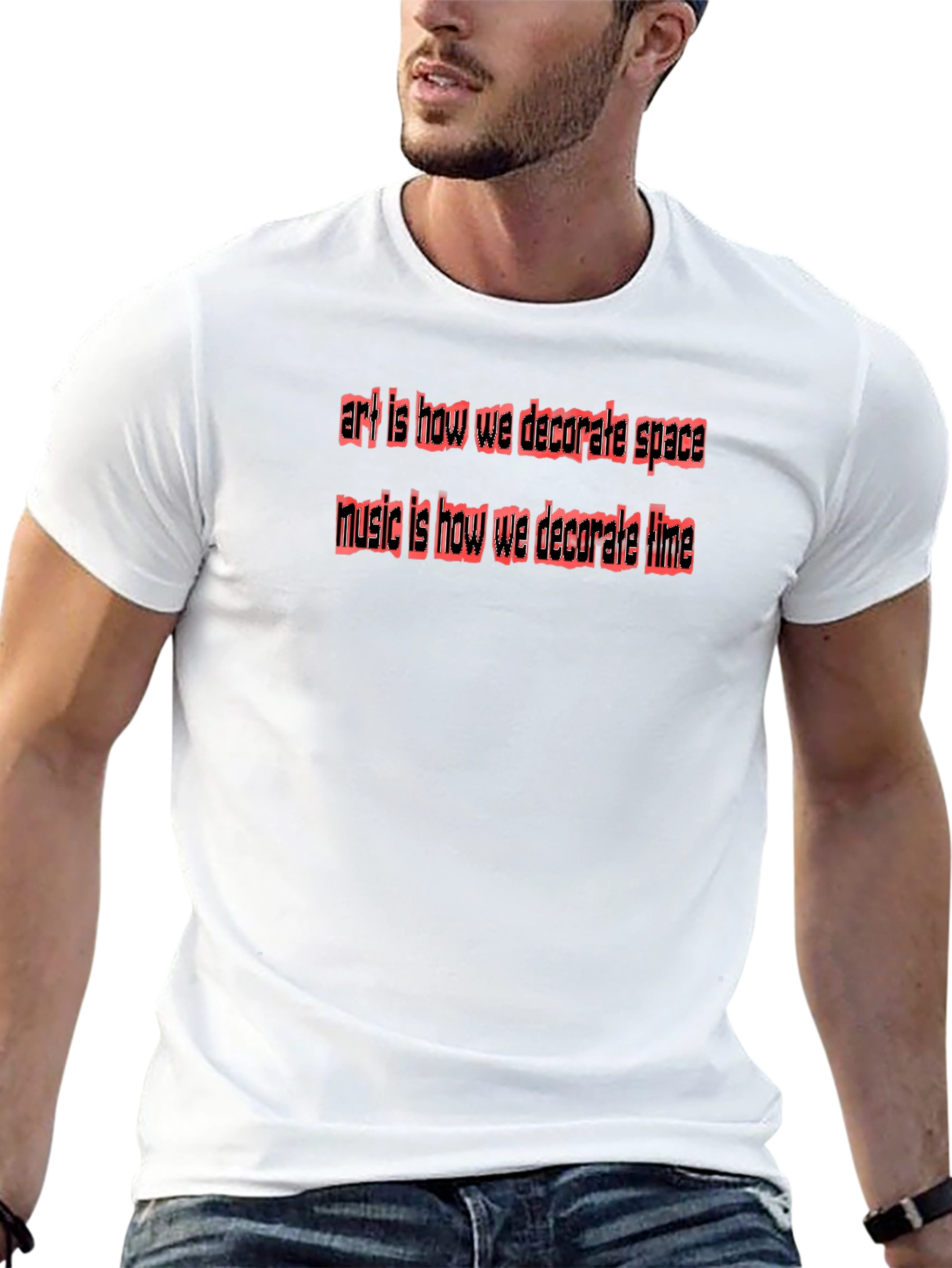 Art & Music Space-Time T-Shirt