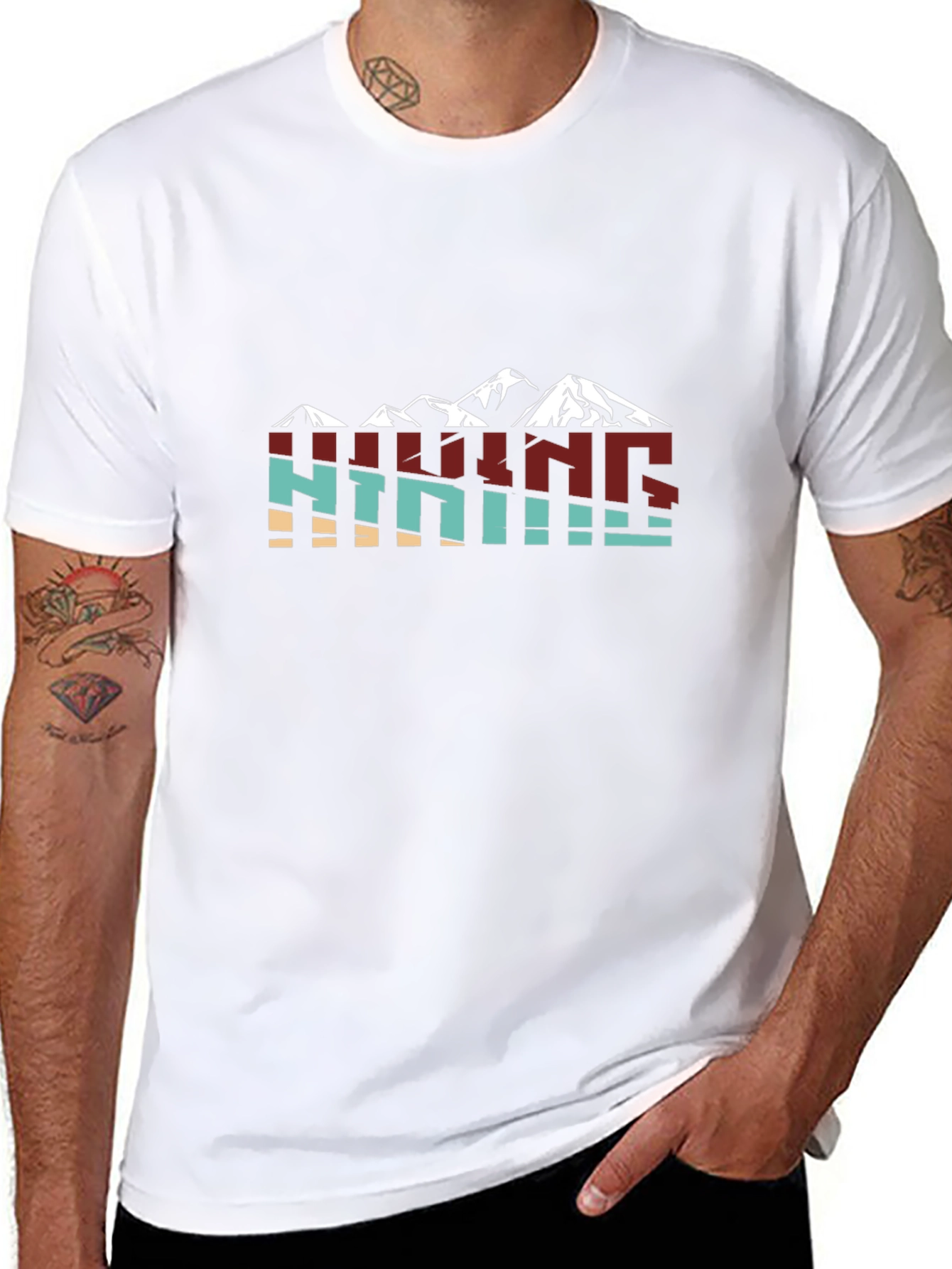 Hiking Adventure T-Shirt - Mountain Graphic Tee
