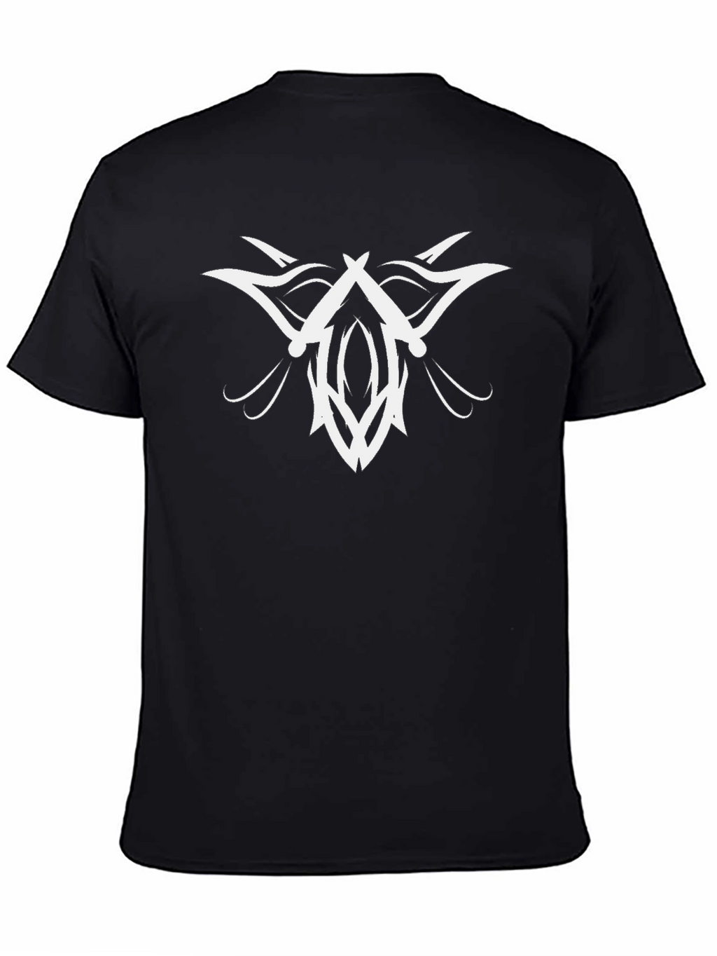 Tribal Tattoo Black T-Shirt Graphic Tee