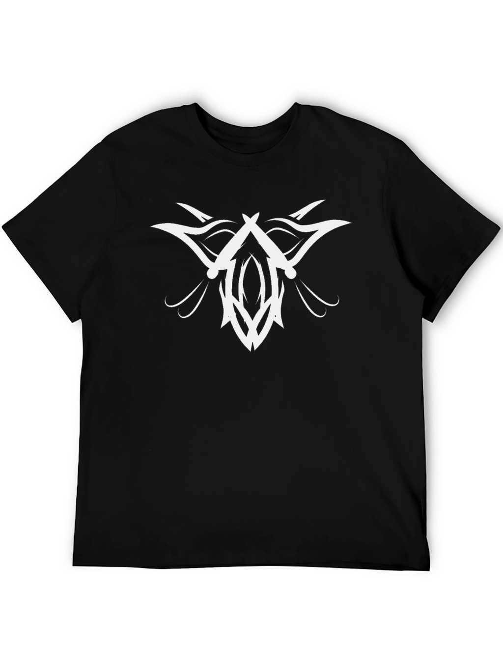Tribal Tattoo Black T-Shirt Graphic Tee