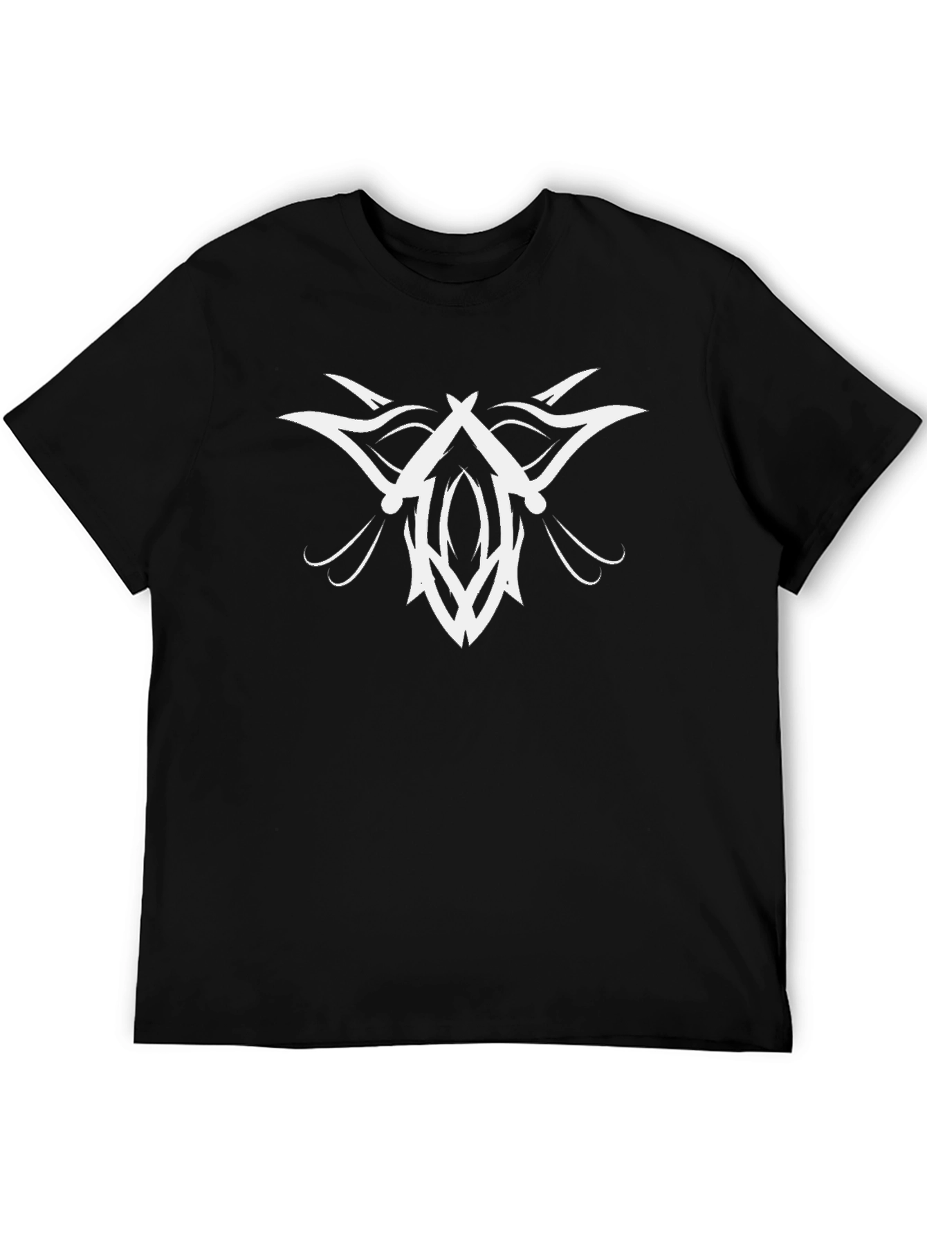 Tribal Tattoo Black T-Shirt Graphic Tee