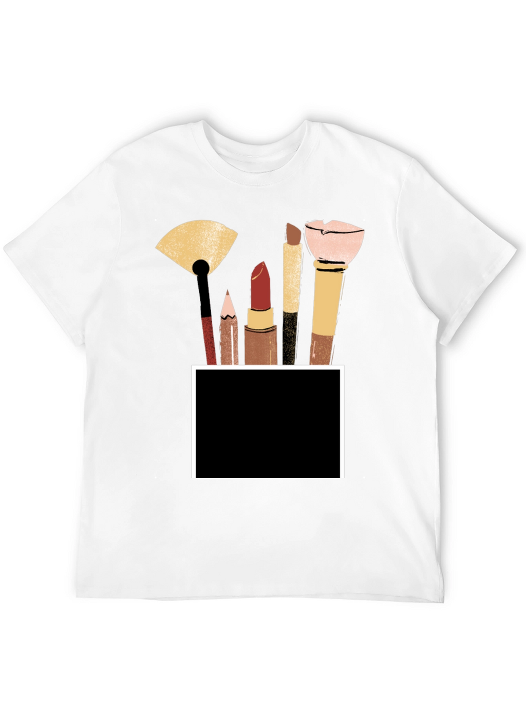 Makeup Tools Graphic Tee - Stylish & Comfortable