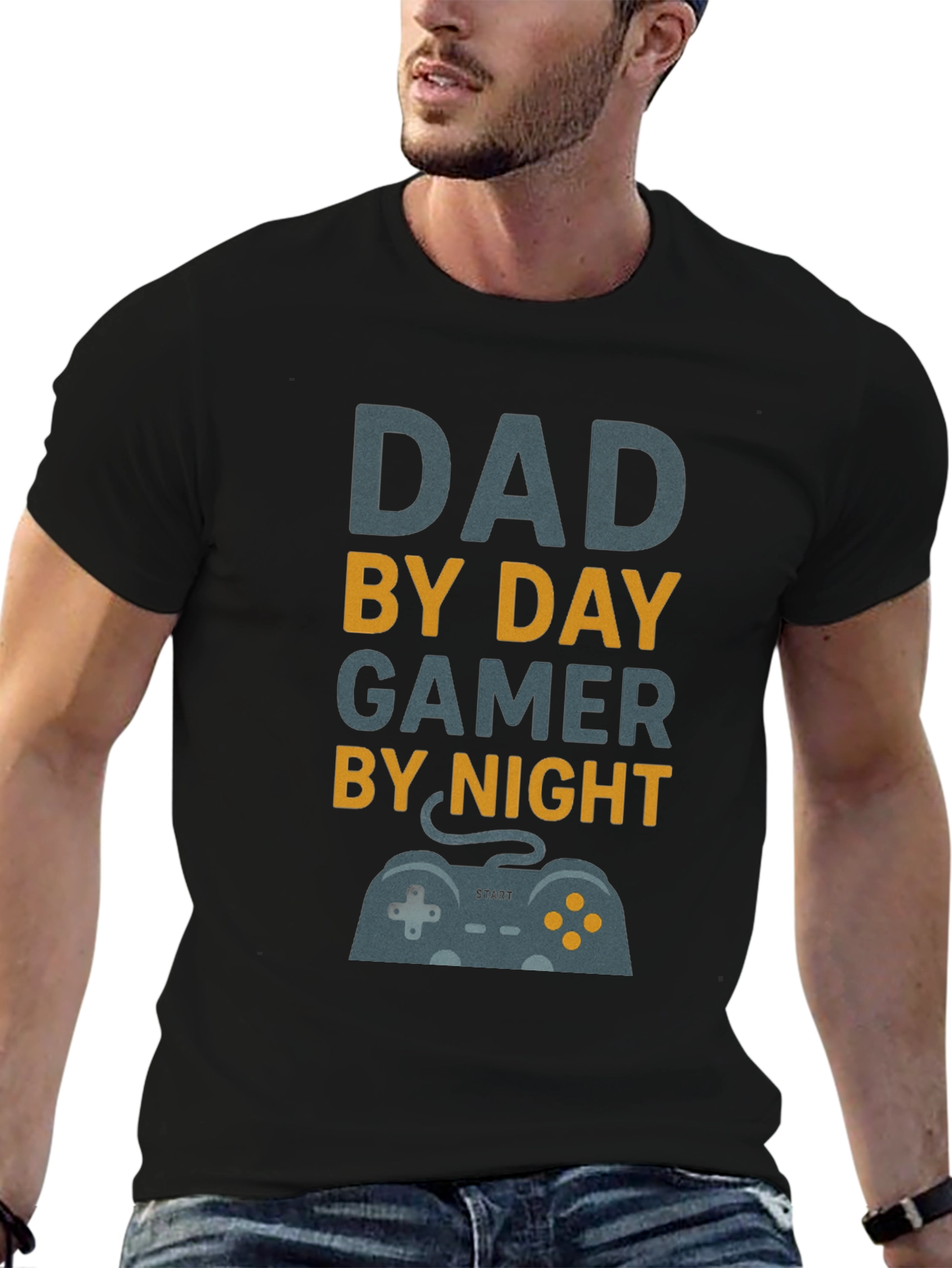 Dad By Day Gamer By Night T-Shirt