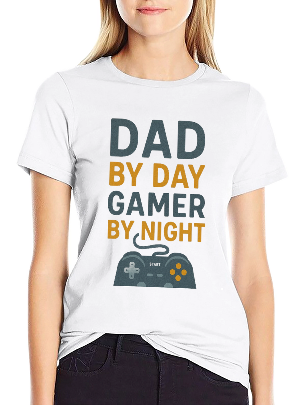 Dad By Day Gamer By Night T-Shirt