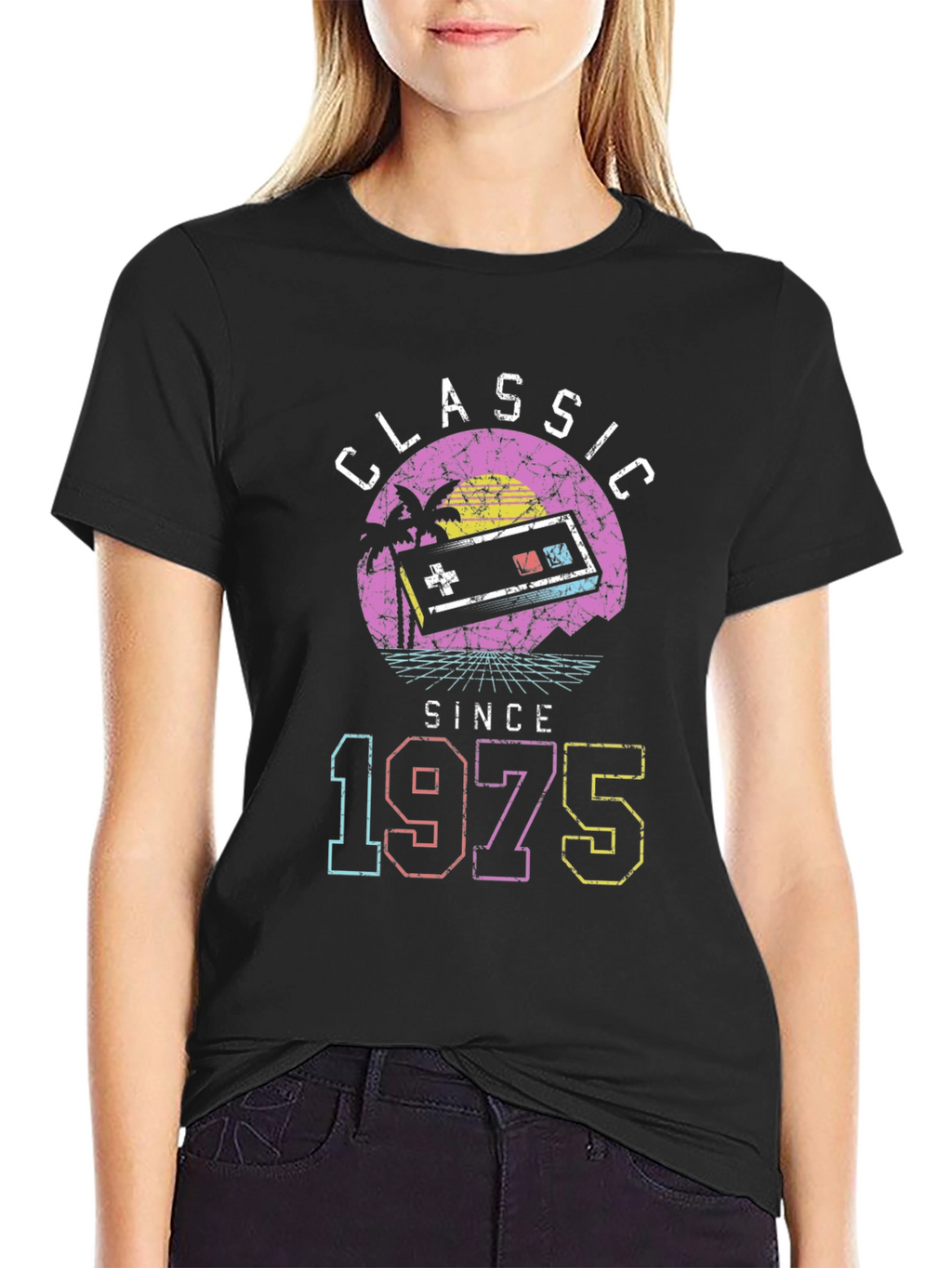 Classic Since 1975 Retro Gaming T-Shirt