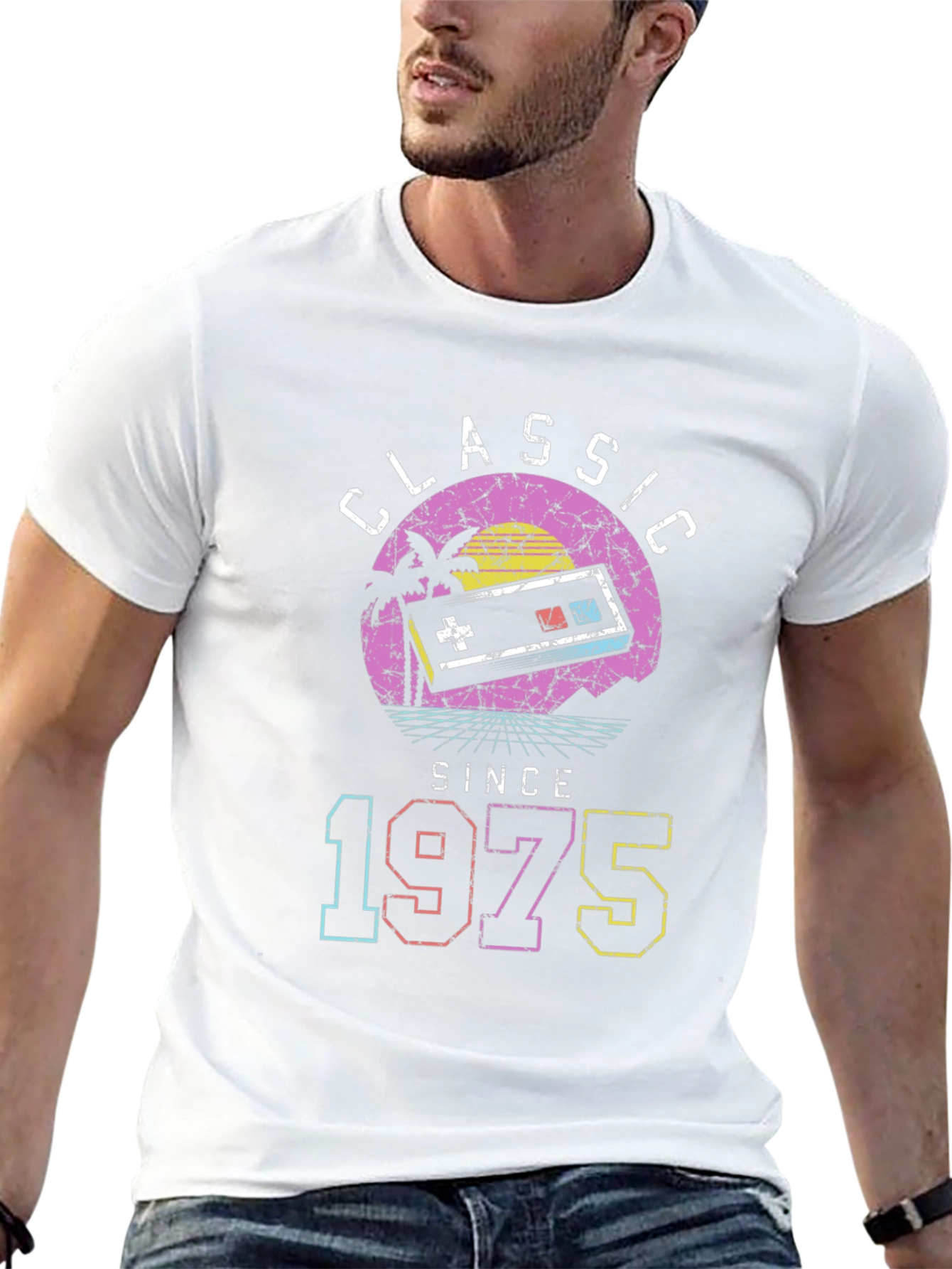 Classic Since 1975 Retro Gaming T-Shirt