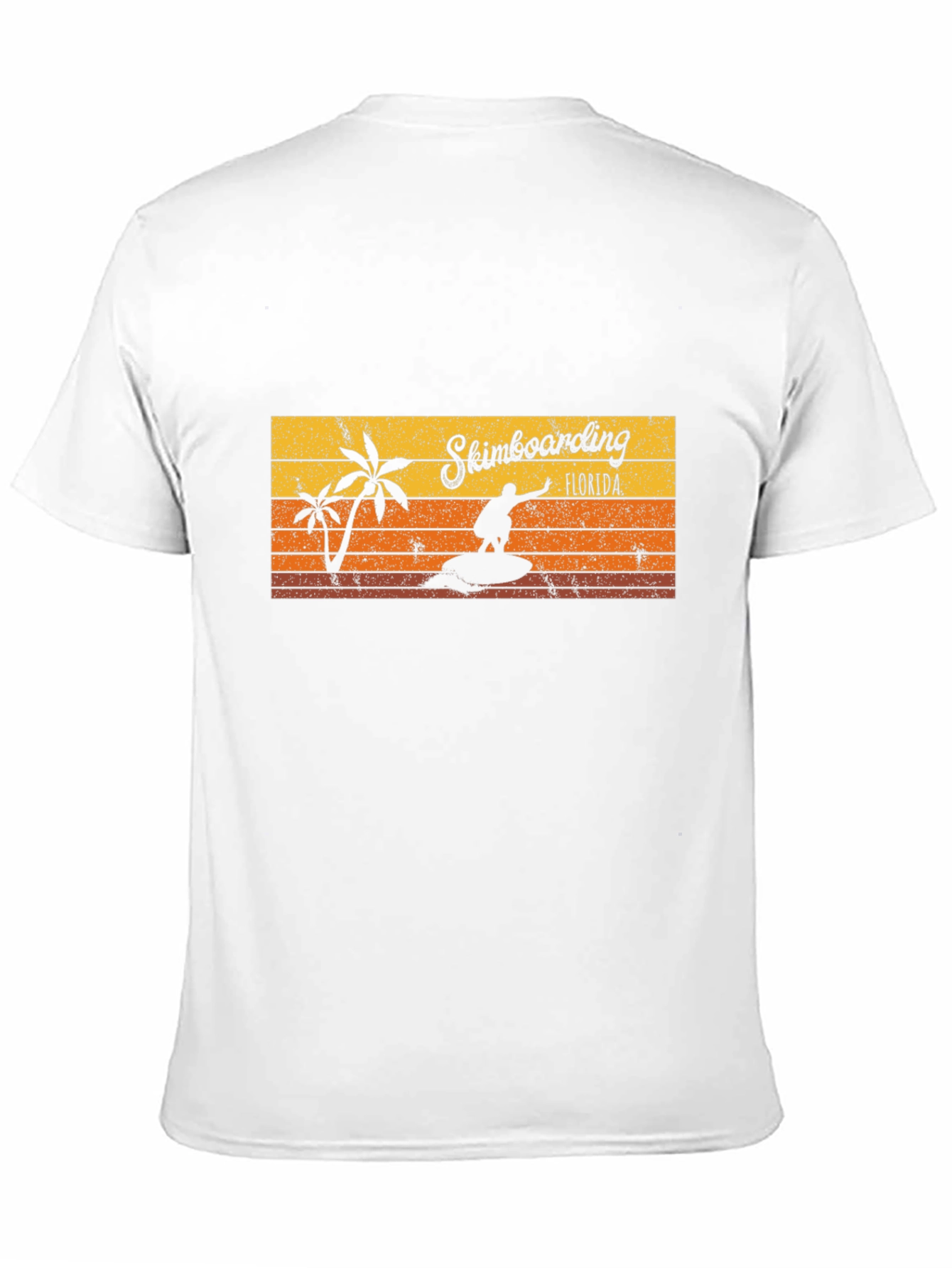 Skimboarding Florida T-Shirt Retro Style