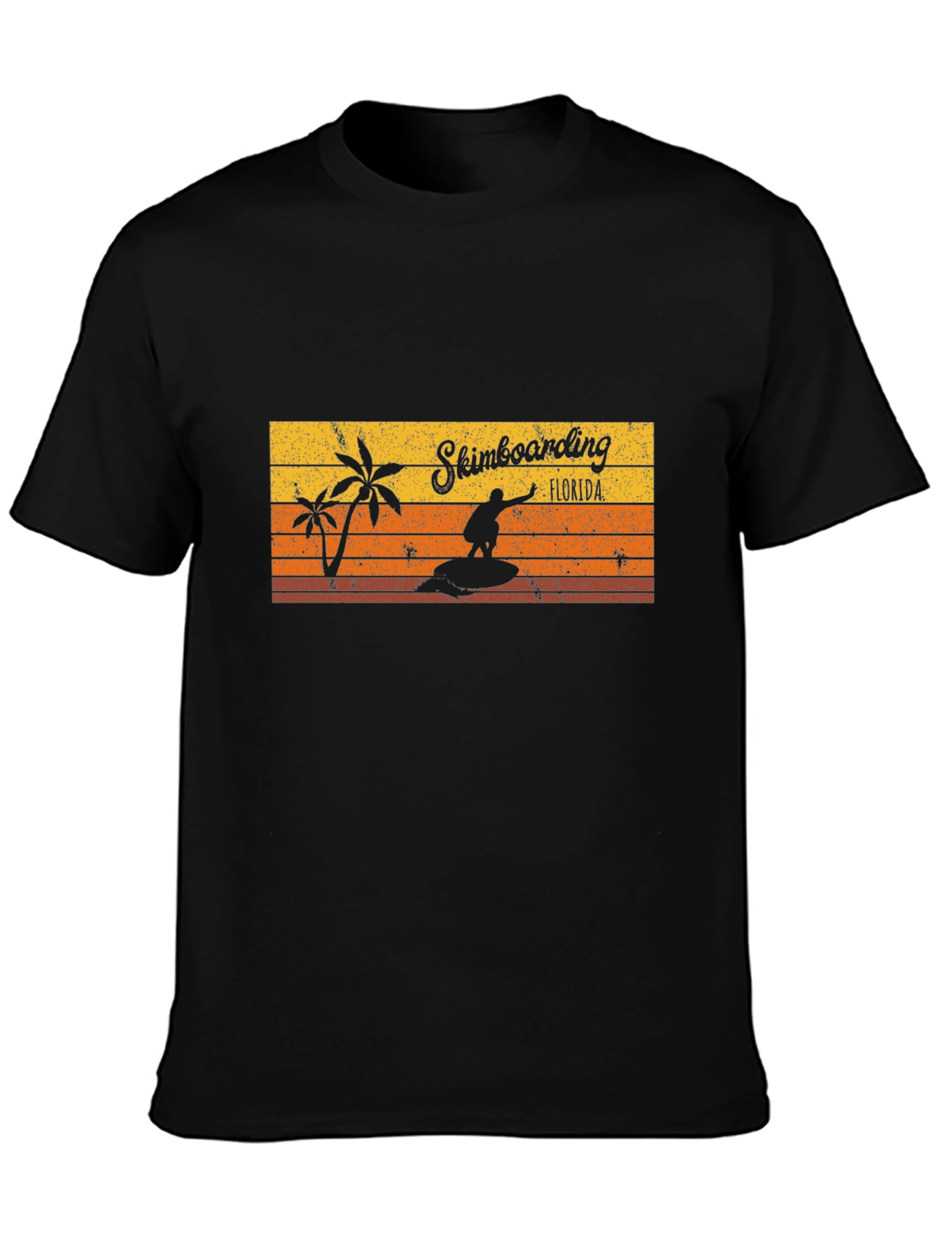 Skimboarding Florida T-Shirt Retro Style