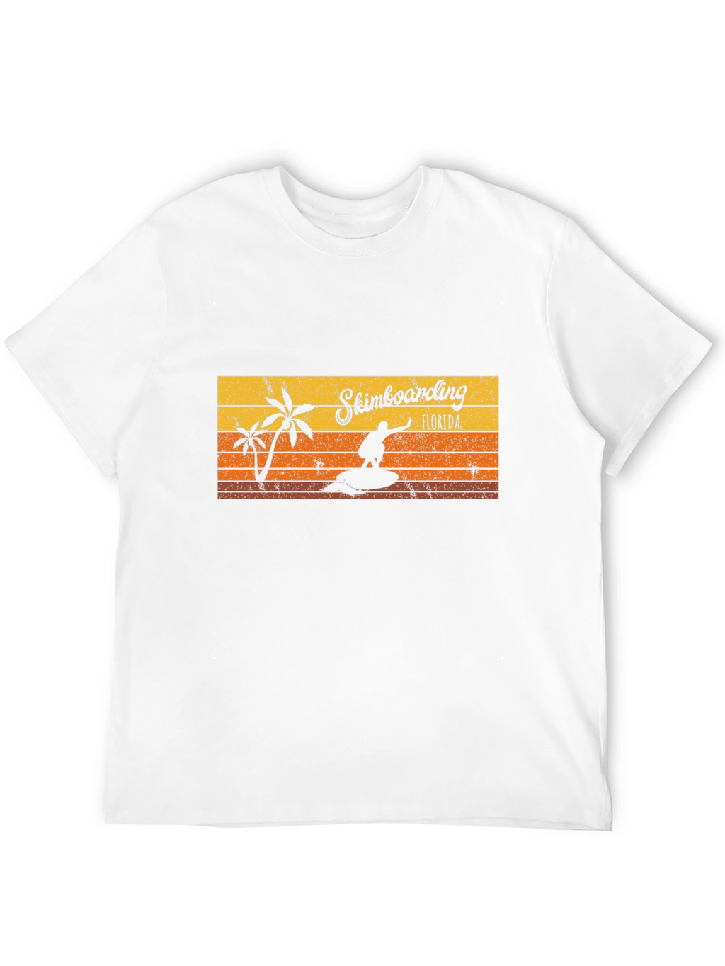Skimboarding Florida T-Shirt Retro Style