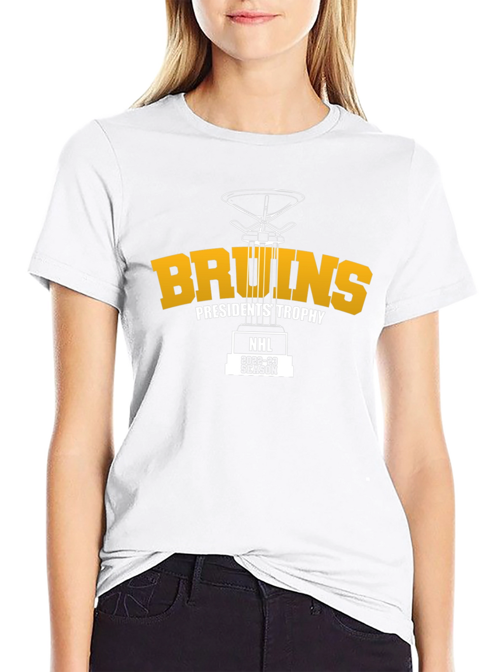Bruins Presidents Trophy Tee - NHL 2022-23 Season