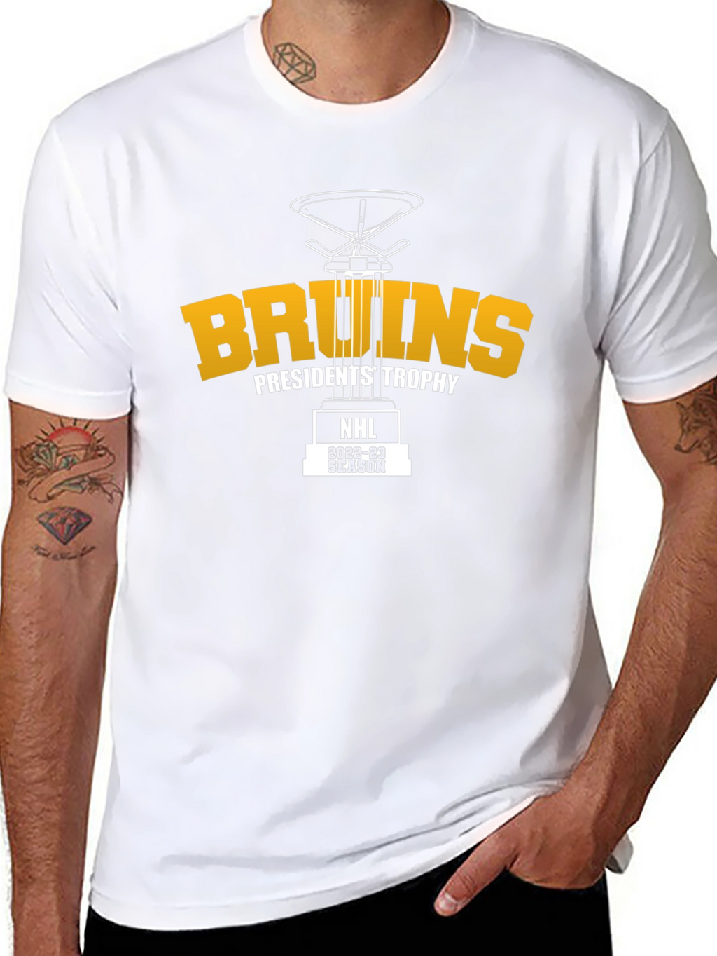 Bruins Presidents Trophy Tee - NHL 2022-23 Season