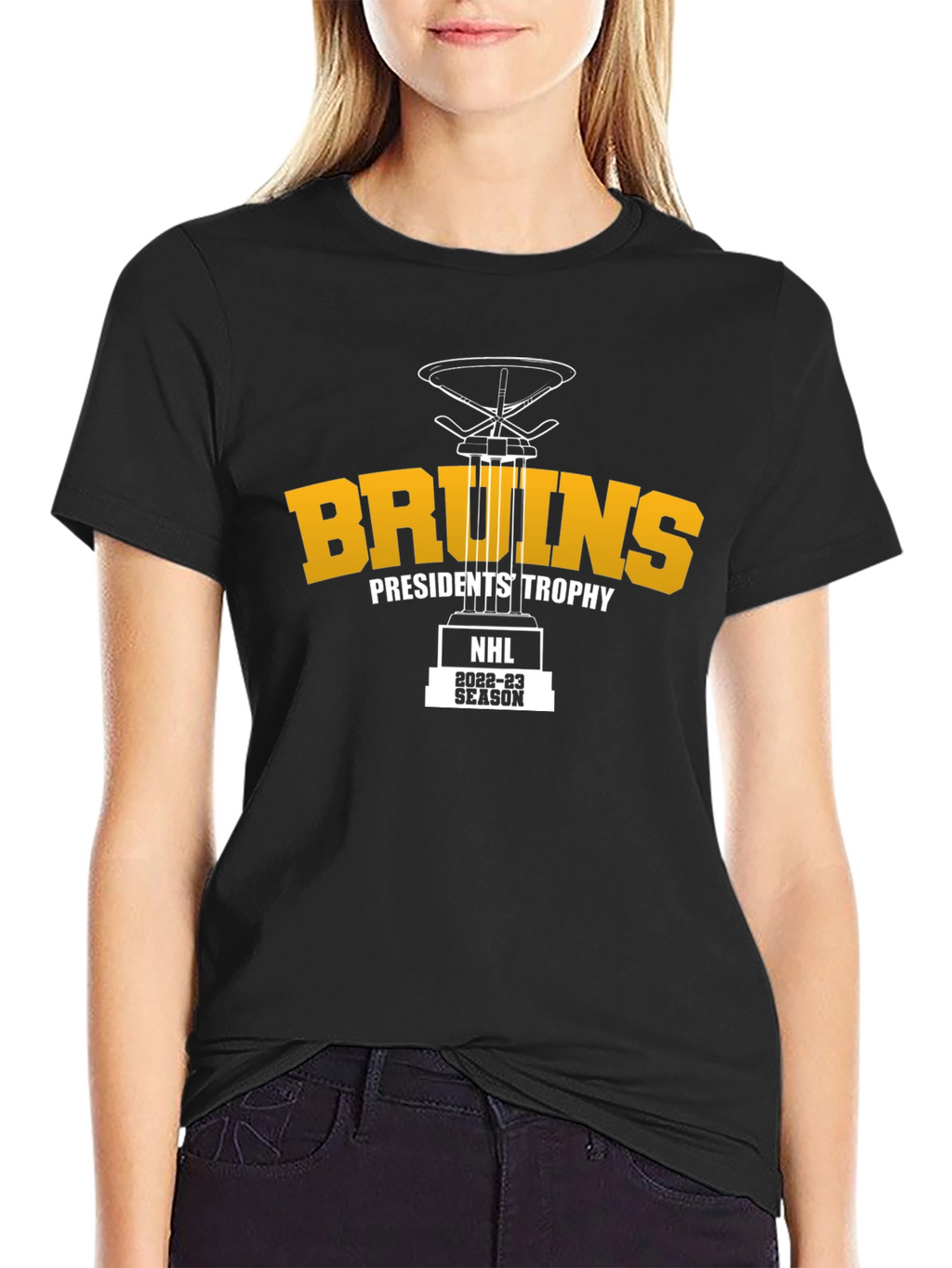 Bruins Presidents Trophy Tee - NHL 2022-23 Season