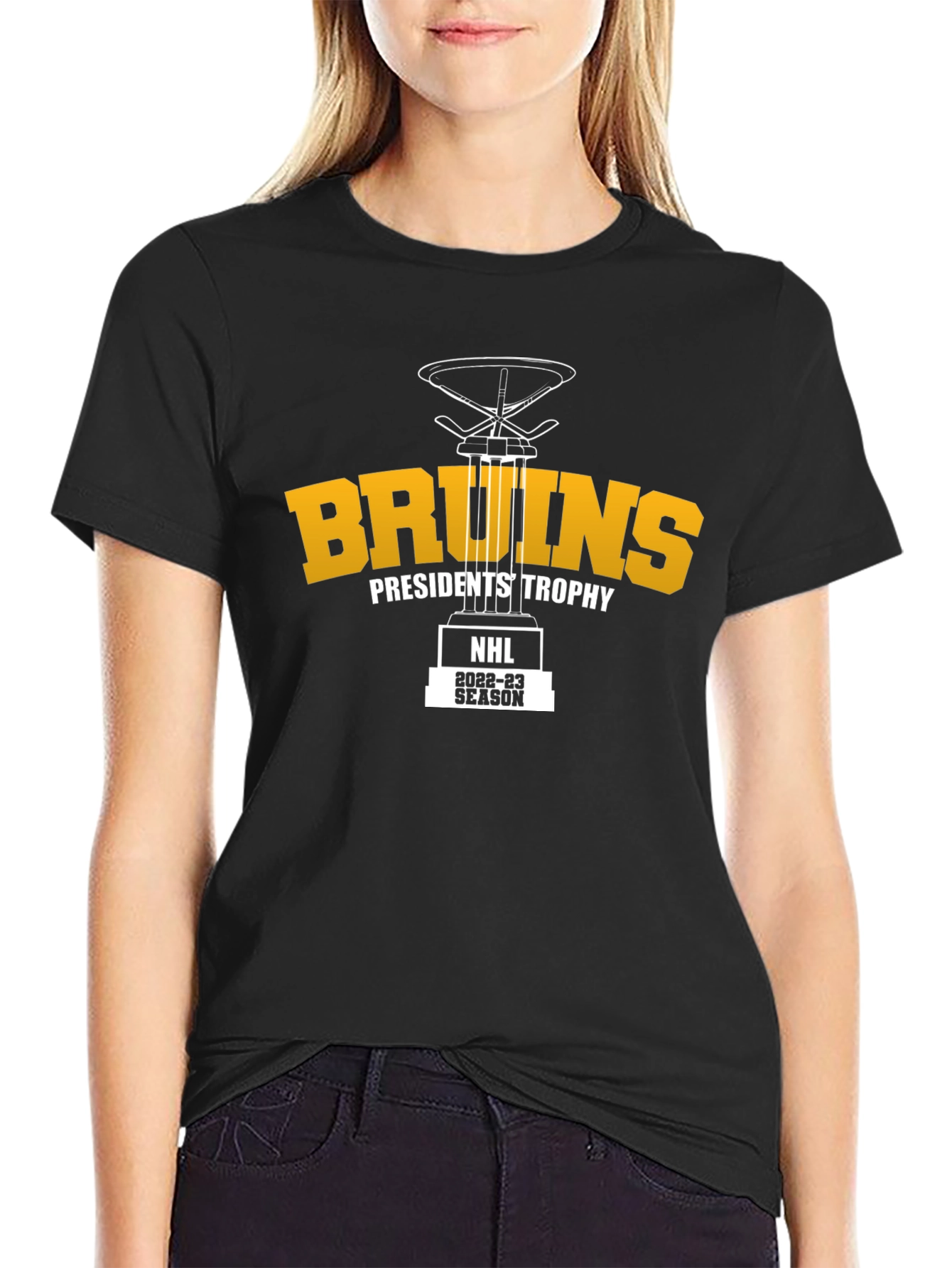 Bruins Presidents Trophy Tee - NHL 2022-23 Season