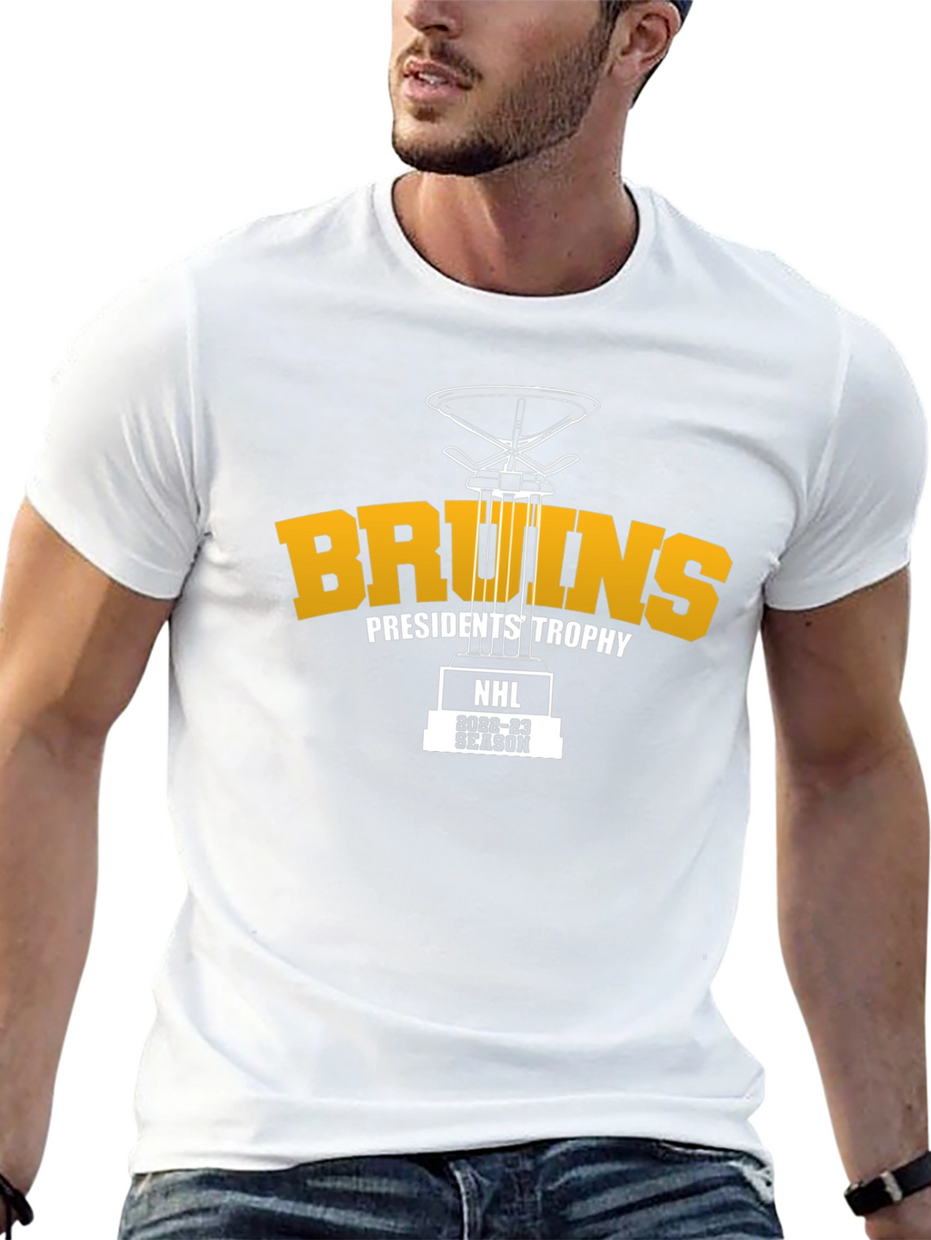 Bruins Presidents Trophy Tee - NHL 2022-23 Season