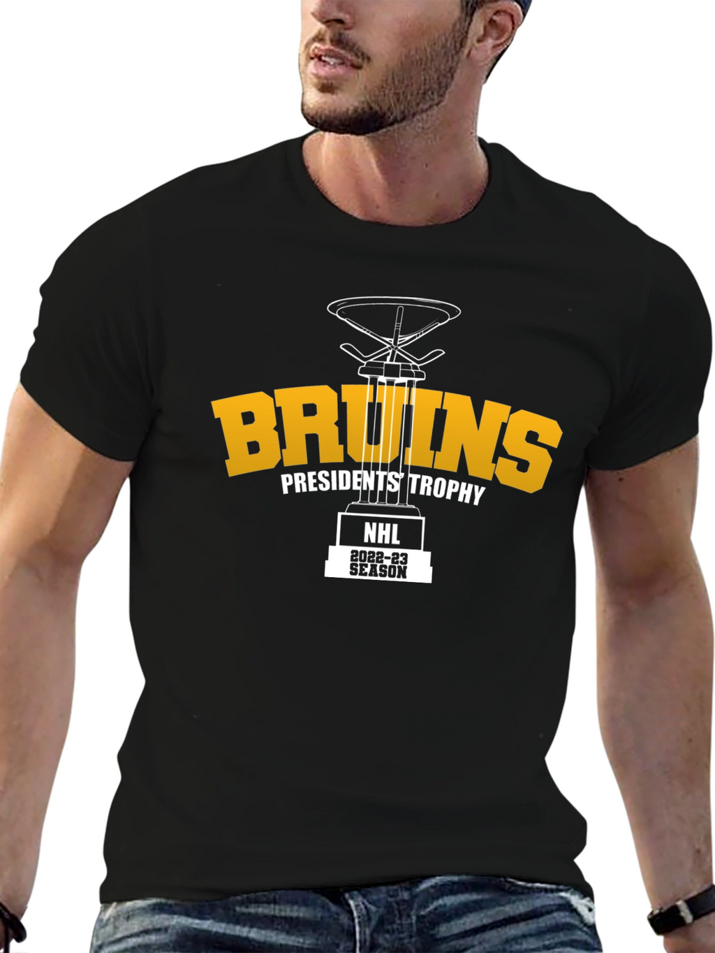 Bruins Presidents Trophy Tee - NHL 2022-23 Season