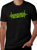 Challenge Changes You Black Graphic T-Shirt