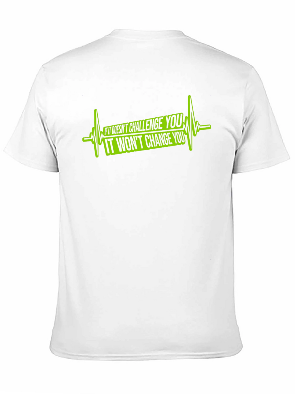 Challenge Changes You Black Graphic T-Shirt