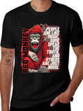Red Monkey Graphic T-Shirt - Speak the Truth