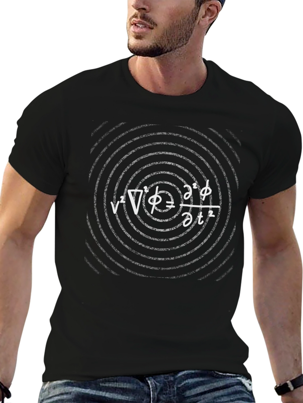 Physics Equation Graphic Tee - Science Geek T-Shirt